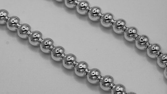5mm Bead Chain – Sterling Silver 925