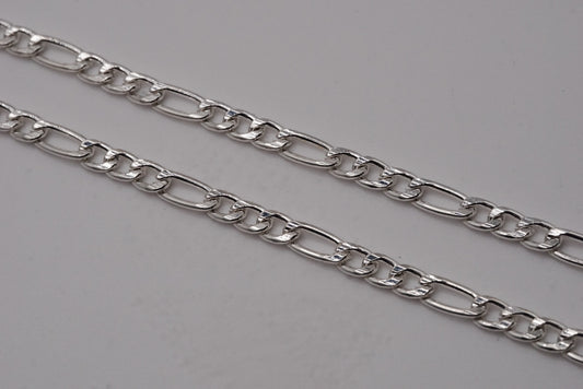 3mm Figaro Chain – Sterling Silver 925