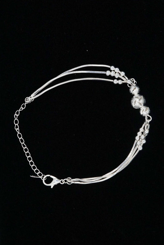 3mm Multi-Strand Satellite Bracelet – 925 Silver