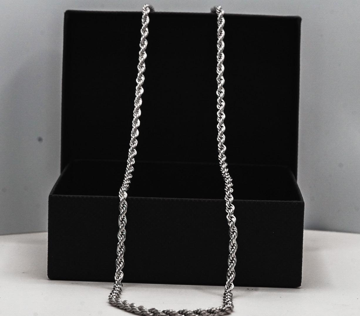 5mm Rope Chain - Stainless Steel
