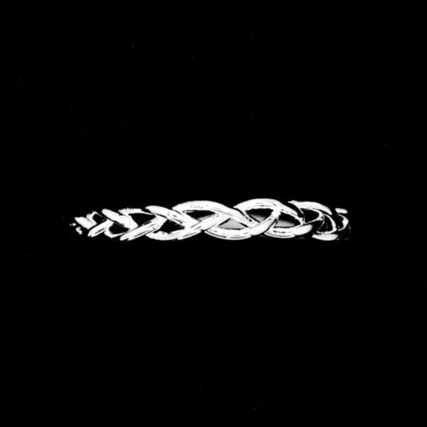 Braided Ring – 925 Sterling Silver
