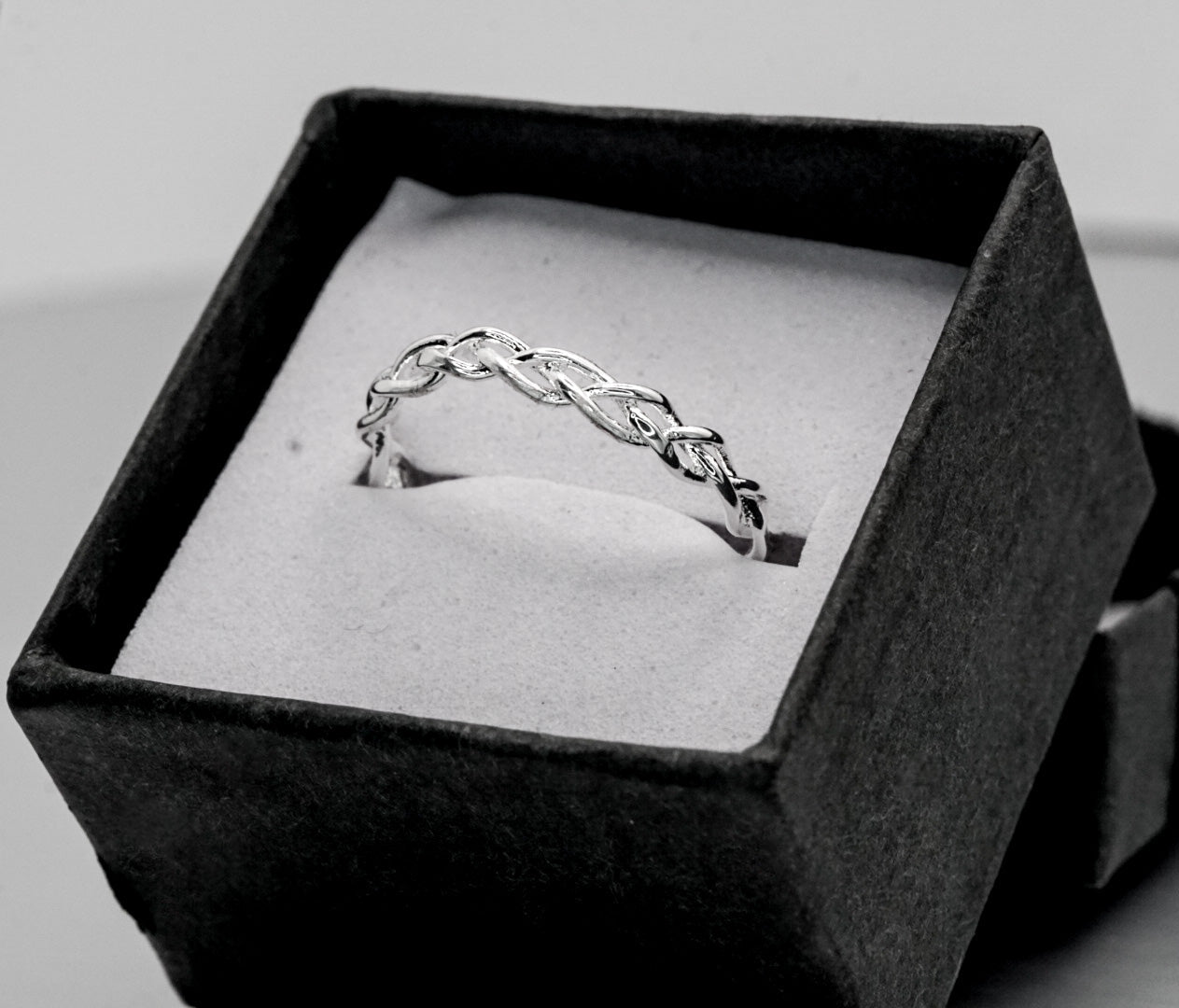 Braided Ring – 925 Sterling Silver