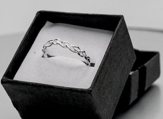 Braided Ring – 925 Sterling Silver
