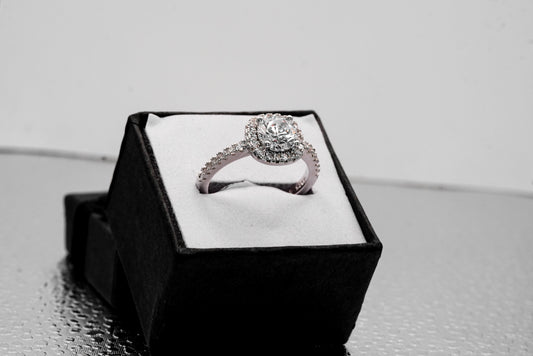 Cubic Zirconia Ring – 925 Sterling Silver
