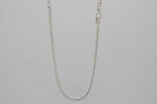 3mm Omega Bracelet - Silver 925