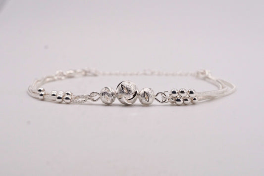 3mm Multi-Strand Satellite Bracelet – 925 Silver